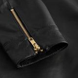 Depeche leather wear Nana leather biker jacket in nice and soft quality Jackets 099 Black (Nero)