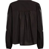 Depeche Clothing Nancy blouse Blouse 099 Black (Nero)