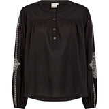 Depeche Clothing Nancy blouse Blouse 099 Black (Nero)