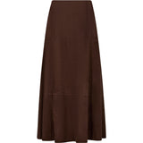 Depeche leather wear Naomi suede skirt Skirts 067 Dusty brown