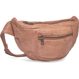DEPECHE Oversize leather bumbag in high and soft quality Bumbag 156 Camel