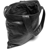 DEPECHE Oversize shopper bag in vintage look Shopper 099 Black