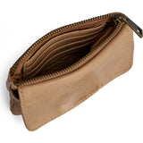 DEPECHE Powerfield Credit card holder Purse / Credit card holder 156 Camel