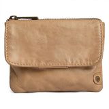 DEPECHE Powerfield Credit card holder Purse / Credit card holder 156 Camel