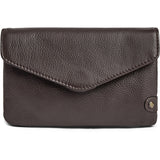 DEPECHE Purse/waist bag in soft leather and timeless design Purse / Credit card holder 033 Mocca