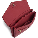 DEPECHE Purse/waist bag in soft leather and timeless design Purse / Credit card holder 043 Red