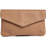 DEPECHE Purse/waist bag in soft leather and timeless design Purse / Credit card holder 156 Camel