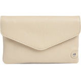 DEPECHE Purse/waist bag in soft leather and timeless design Purse / Credit card holder 202 Vanilla