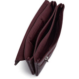 DEPECHE Purse/waist bag in soft leather and timeless design Purse / Credit card holder 305 Ox Blood