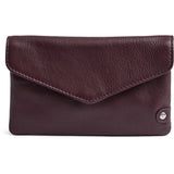 DEPECHE Purse/waist bag in soft leather and timeless design Purse / Credit card holder 305 Ox Blood