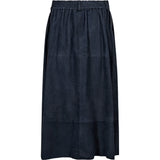 Depeche leather wear Rosie suede skirt Skirt 031 Ocean