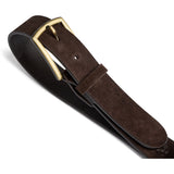 DEPECHE Santa Fe belt Belt 008 Chocolate