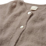 Depeche Clothing Sarah alpaca knit cardigan Knitwear 011 Sand