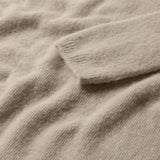 Depeche Clothing Sarah Alpaca Roll Neck Knitwear 011 Sand