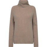 Depeche Clothing Sarah Alpaca Roll Neck Knitwear 011 Sand