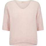 Depeche Clothing Sarah Alpaca v-neck knit Knitwear 045 Dusty Rose