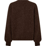 Depeche Clothing Sarah alpaca knit cardigan Knitwear 015 Brown