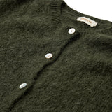 Depeche Clothing Sarah alpaca knit cardigan Knitwear 054 Khaki