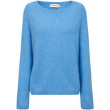 Depeche Clothing Sarah alpacha knit sweater Knitwear 072 Jeans blue