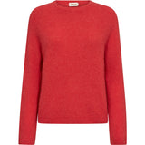 Depeche Clothing Sarah alpacha knit sweater Knitwear 073 Coral