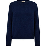 Depeche Clothing Sarah alpacha knit sweater Knitwear 237 Marine
