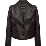 Depeche leather wear Savanna leather blazer Blazer 008 Chocolate