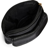 DEPECHE Sheep leather creditcard holder with logo Purse / Credit card holder 099 Black