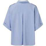 Depeche Clothing Short sleeve oversize Fay shirt Shirt 029 Blue