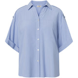 Depeche Clothing Short sleeve oversize Fay shirt Shirts 029 Blue