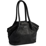 DEPECHE Shoulderbag with studs Shoulderbag / Handbag 099 Black (Nero)