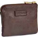 DEPECHE Small purse in soft leather Purse / Credit card holder 106 Coffee