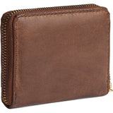 DEPECHE Small simple wallet in soft leather Purse / Credit card holder 221 Chesterfield