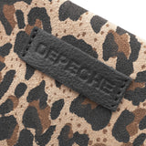 DEPECHE Wallet/credit card holder in soft leather Purse / Credit card holder 082 Leopard