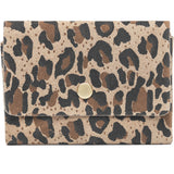 DEPECHE Wallet/credit card holder in soft leather Purse / Credit card holder 082 Leopard