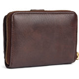 DEPECHE Soft and delicious leather wallet Purse / Credit card holder 106 Coffee