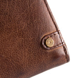 DEPECHE Soft and delicious leather wallet Purse / Credit card holder 133 Brandy