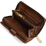 DEPECHE Soft and delicious leather wallet Purse / Credit card holder 221 Chesterfield