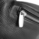 DEPECHE High-quality leather bumbag Bumbag 099 Black