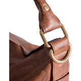 DEPECHE Spacious shoulder bag in nice leather quality Shoulderbag / Handbag 133 Brandy