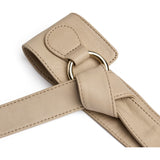 DEPECHE Statement leather waist belt Belts 202 Vanilla
