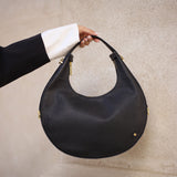 DEPECHE Stylish handbag Cross over 099 Black (Nero)