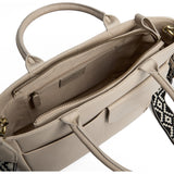 DEPECHE Stylish shoulder bag with adjustable canvas strap Shoulderbag / Handbag 177 Cream