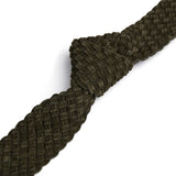 DEPECHE Suede belt Belt 049 Army Green