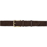 DEPECHE Suede belt Belts 008 Chocolate