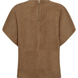 Depeche leather wear Suede blouse Blouse 007 Mud