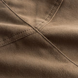 Depeche leather wear Suede pencil skirt in nice and soft quality Skirts 007 Mud