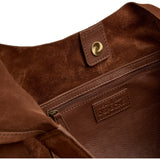 DEPECHE Suede shopper Shopper 014 Cognac