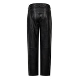 Depeche leather wear Talli MW Straight Leg Full Length Pant Pants 099 Black