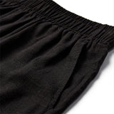 Depeche Clothing Tara linen shorts Shorts 099 Black (Nero)