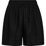 Depeche Clothing Tara linen shorts Shorts 099 Black (Nero)